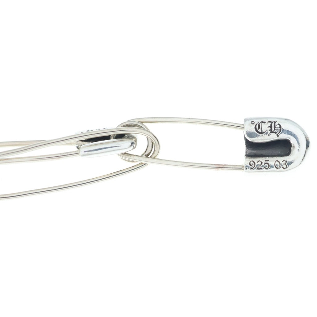 CHROME HEARTS(クロムハーツ) SAFETY PIN NECKLACE セーフティーピン ネックレス シルバー 14LINK