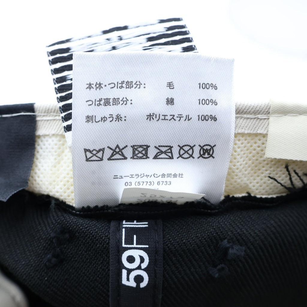NEW ERA(ニューエラ) ×FEAR OF GOD FG 59FIFTY ベースボールキャップ 帽子 ブラック
