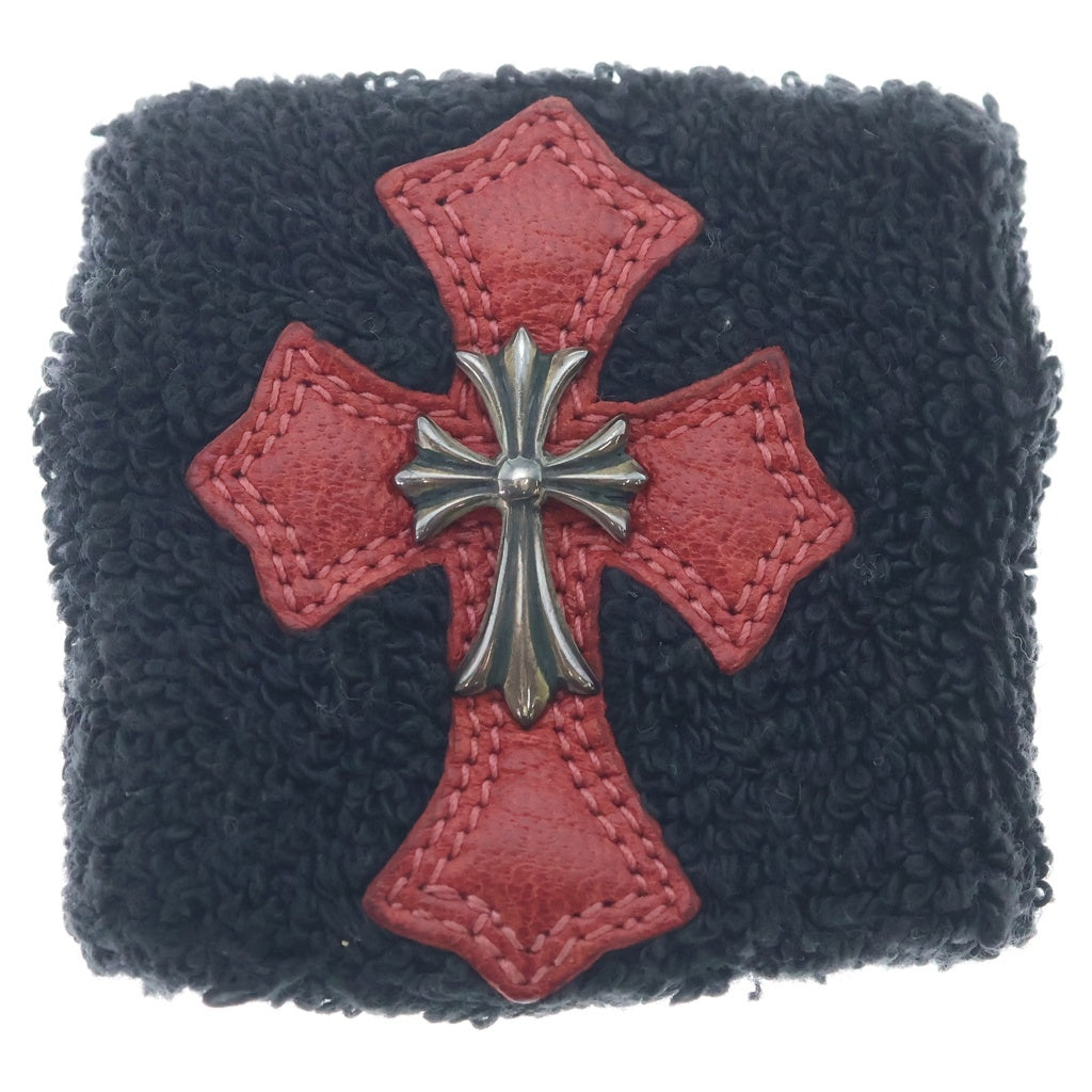 CHROME HEARTS(クロムハーツ) PATCH CH CRS リストバンド シルバー/ブラック