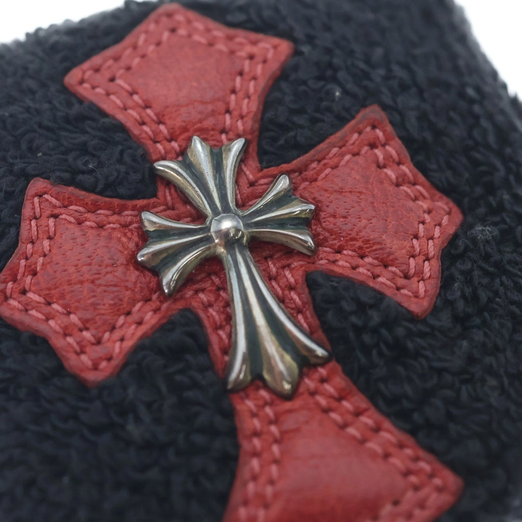 CHROME HEARTS(クロムハーツ) PATCH CH CRS リストバンド シルバー/ブラック