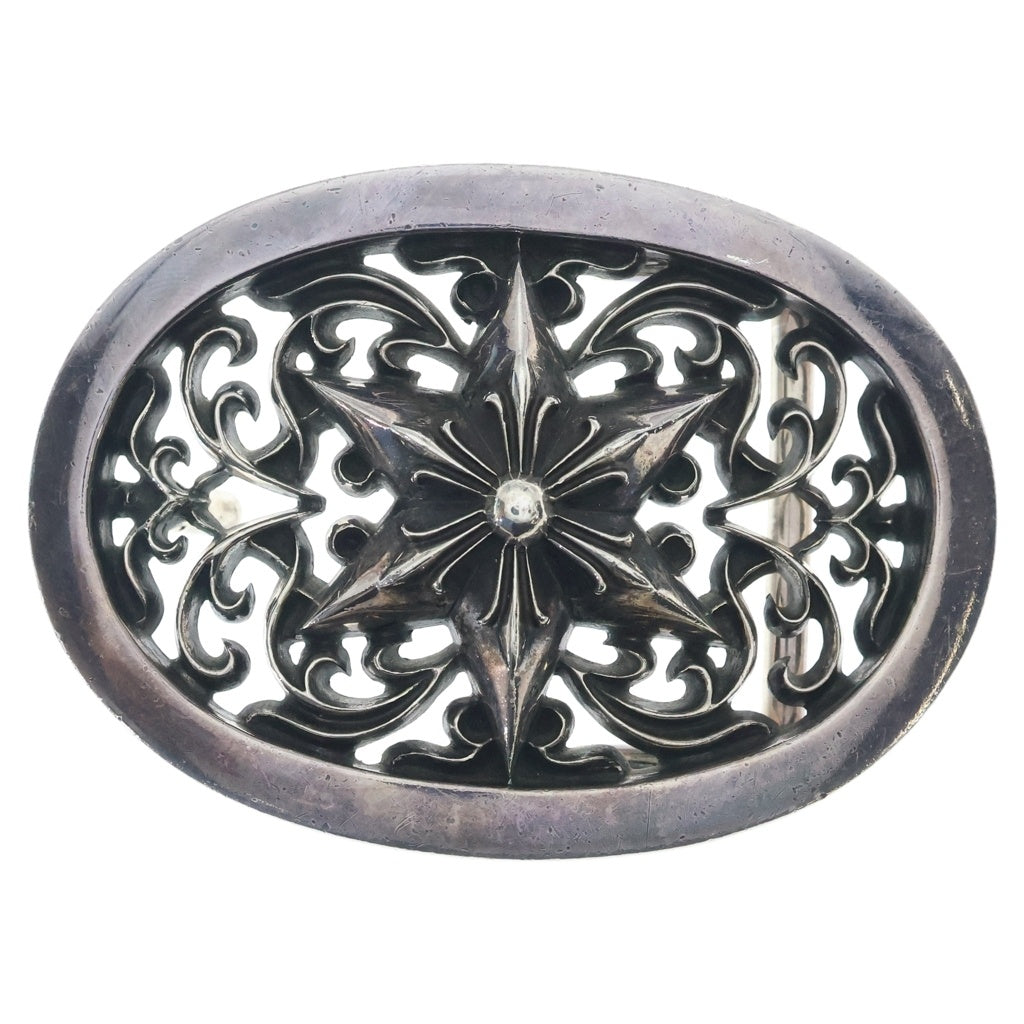 CHROME HEARTS(クロムハーツ) BUCKL OVAL STAR1.5 1.5クラッシックオーバルスター シルバー