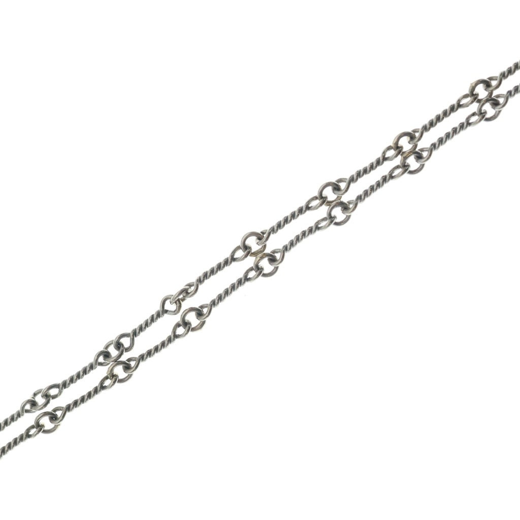CHROME HEARTS(クロムハーツ) 18KWG NECKCHAIN T20 ツイストチェーンネックレス 20inch ホワイトゴールド BCA003