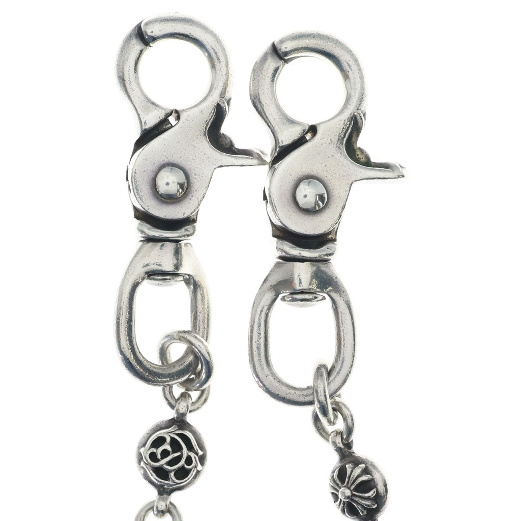 CHROME HEARTS(クロムハーツ) NO2 MULTIBALL LONG-T 2クリップロング#2 マルチボール ウォレットチェーン シルバー