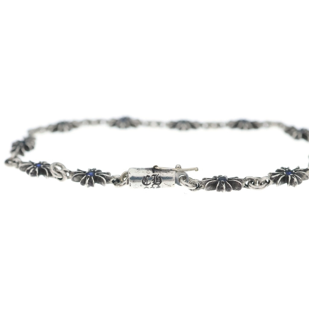 CHROME HEARTS(クロムハーツ) TNY CH PLS P/SAP/タイニー E CHプラス PAVEブルーサファイア シルバー/ブルー