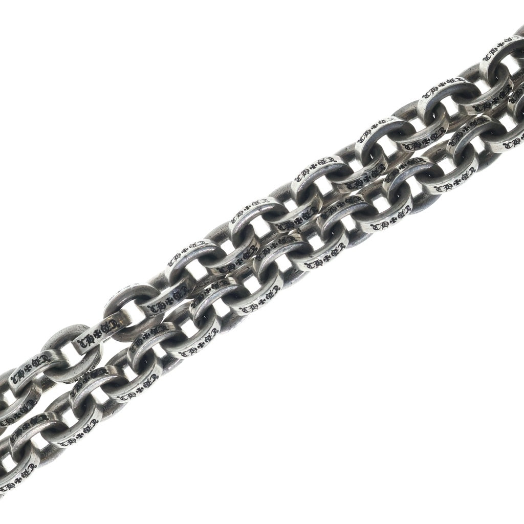 CHROME HEARTS(クロムハーツ) PAPER CHAIN LRG ラージペーパーチェーン シルバーネックレス 30インチ