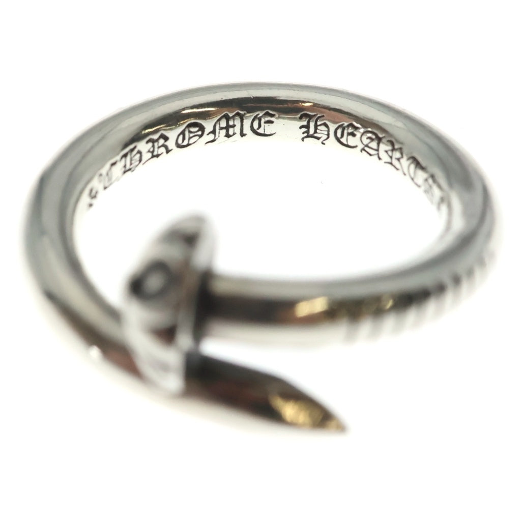 CHROME HEARTS(クロムハーツ) NAIL CRSBALL ネイル クロスボール リング シルバー BCA349
