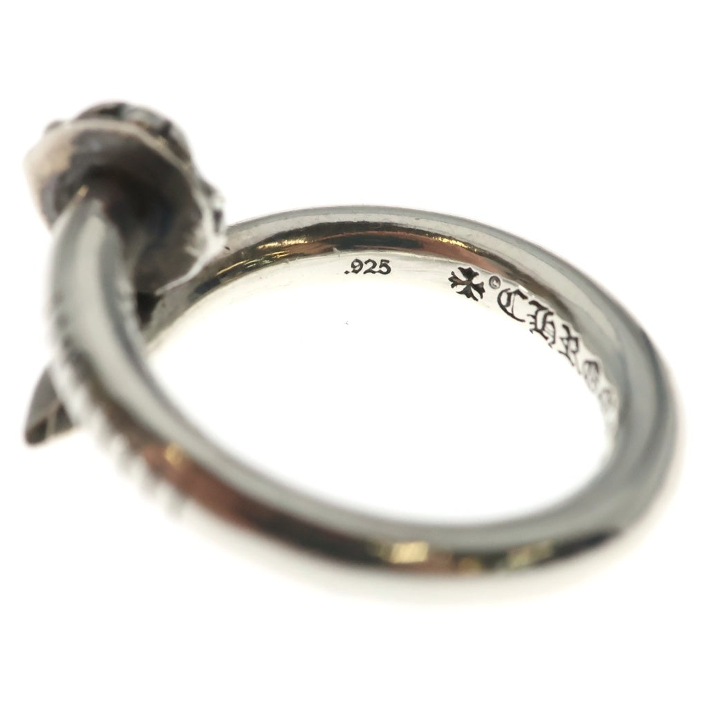 CHROME HEARTS(クロムハーツ) NAIL CRSBALL ネイル クロスボール リング シルバー BCA349