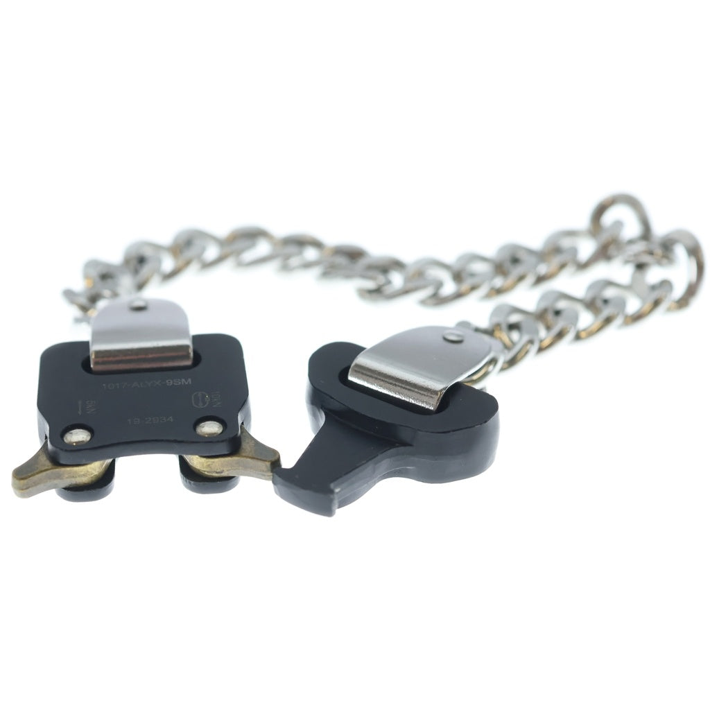 1017 ALYX 9SM(アリクス) METAL BUCKLE BRACELET メタル バックルブレスレット シルバー