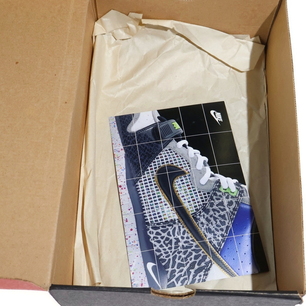 NIKE(ナイキ) 【1999年製】DUNK HIGH IOWA ダンクハイ LE アイオワ 復刻 ハイカットスニーカー ブラック/イエロー US8/26cm 630335 071 00