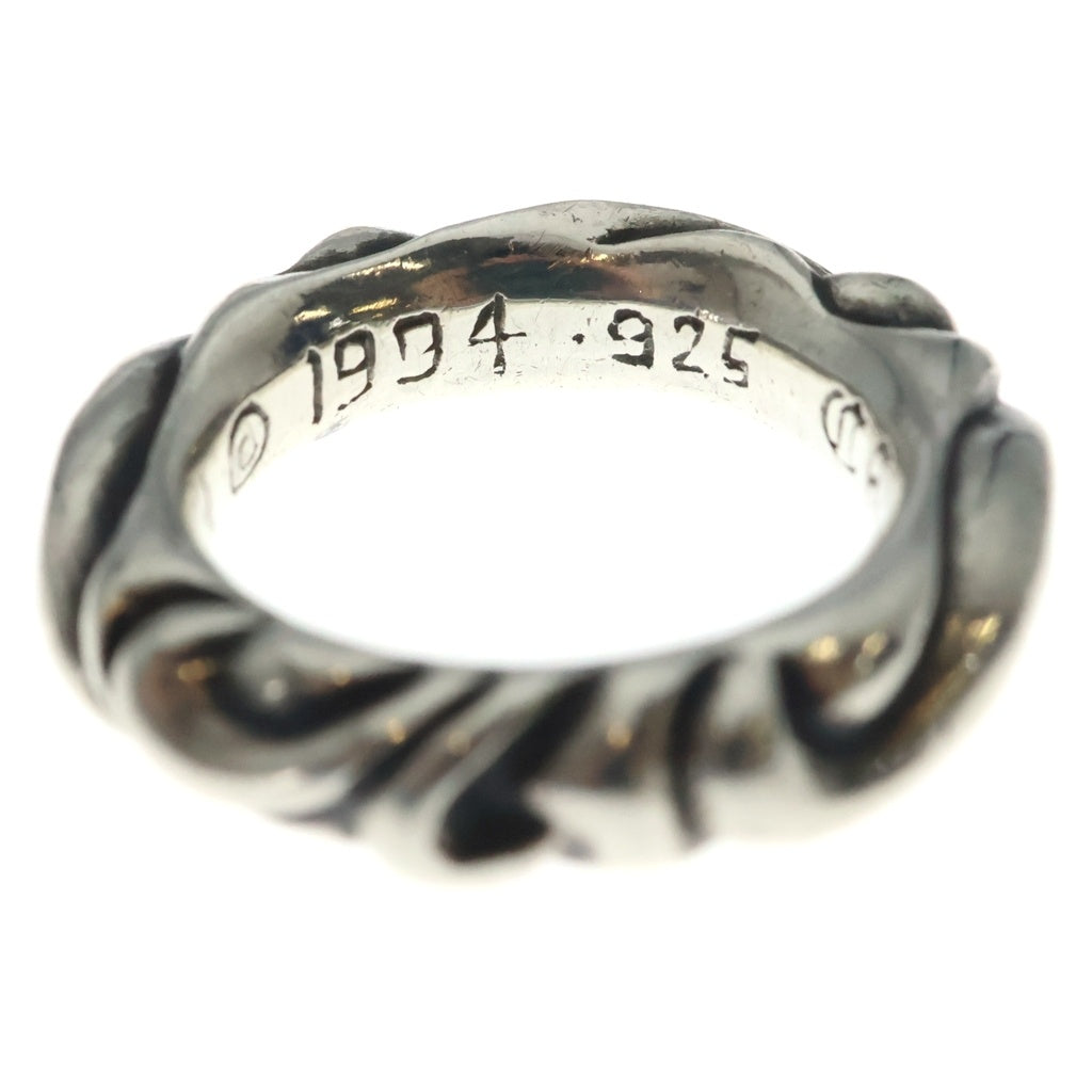 CHROME HEARTS(クロムハーツ) SCRL BAND スクロールバンド リング シルバー BCA351