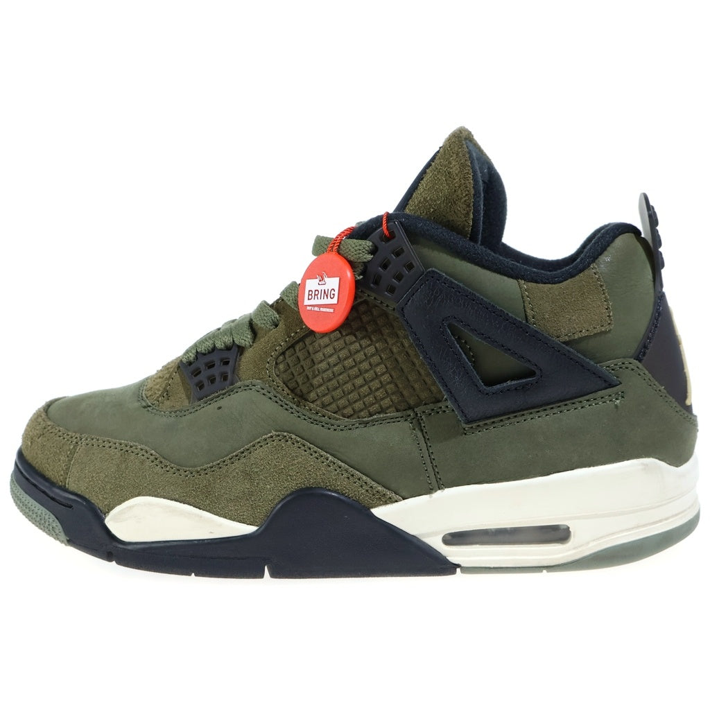 NIKE(ナイキ) AIR JORDAN4 RETRO SE CRAFT OLIVE エアジョーダン4 クラフトオリーブ ハイカットスニーカー カーキ US10/28.0cm FB9927-200