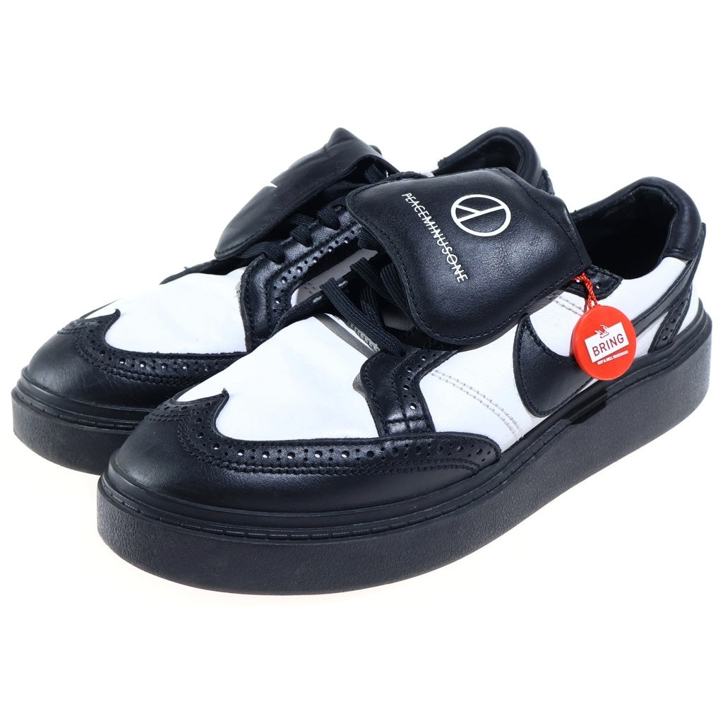 NIKE(ナイキ) ×PEACEMINUSONE Kwondo 1 ピースマイナスワン クウォンド1 ローカットスニーカー ブラック/ホワイト US9.5/27.5cm DH2482-101