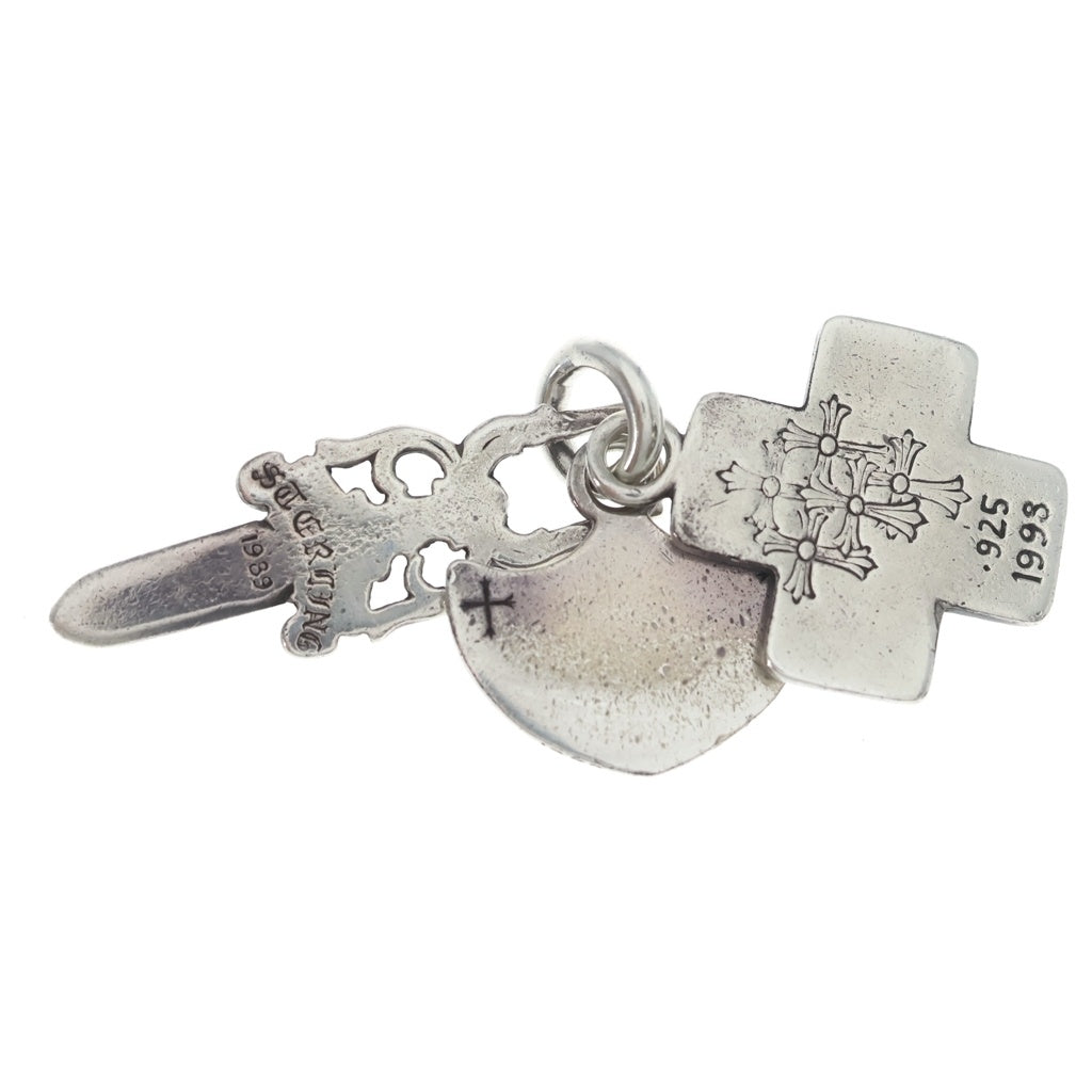 CHROME HEARTS(クロムハーツ) 3TRINKETS OLD 3トリンケッツ オールド ペンダントトップ シルバー