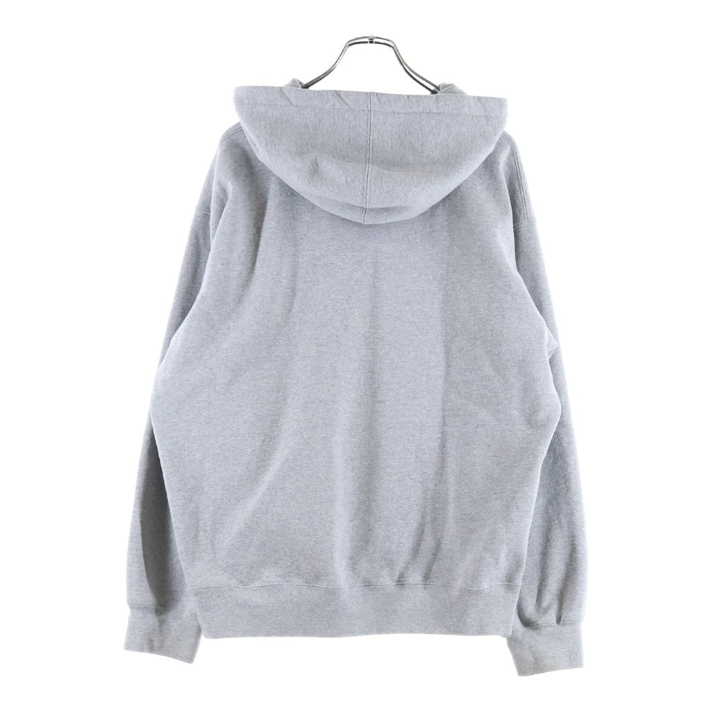 SUPREME(シュプリーム) 22SS×Burberry Box Logo Hooded Sweatshirt バーバリー ボックスロゴフーデッドスウェットプルオーバーパーカー グレー