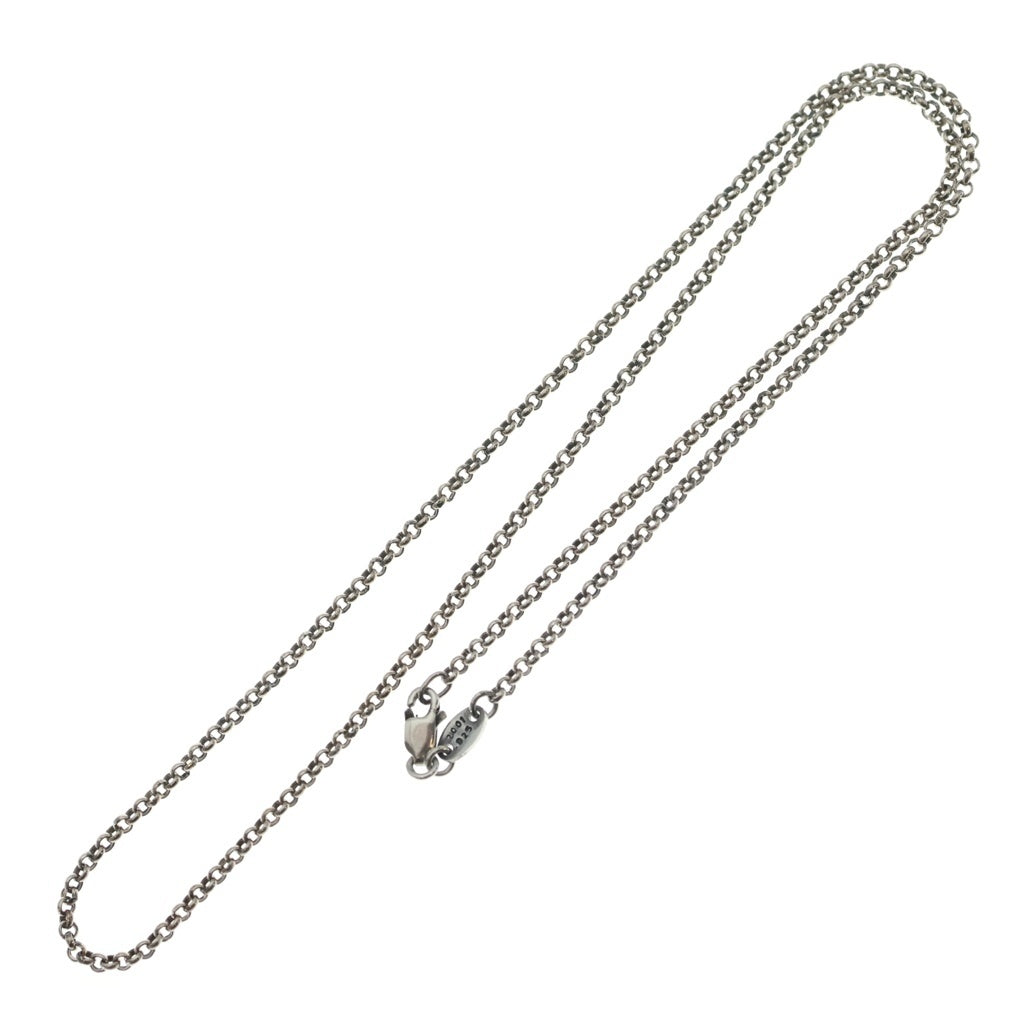 CHROME HEARTS(クロムハーツ) NECKCHAIN R18 ロールチェーンネックレス 18inch シルバー BCA083