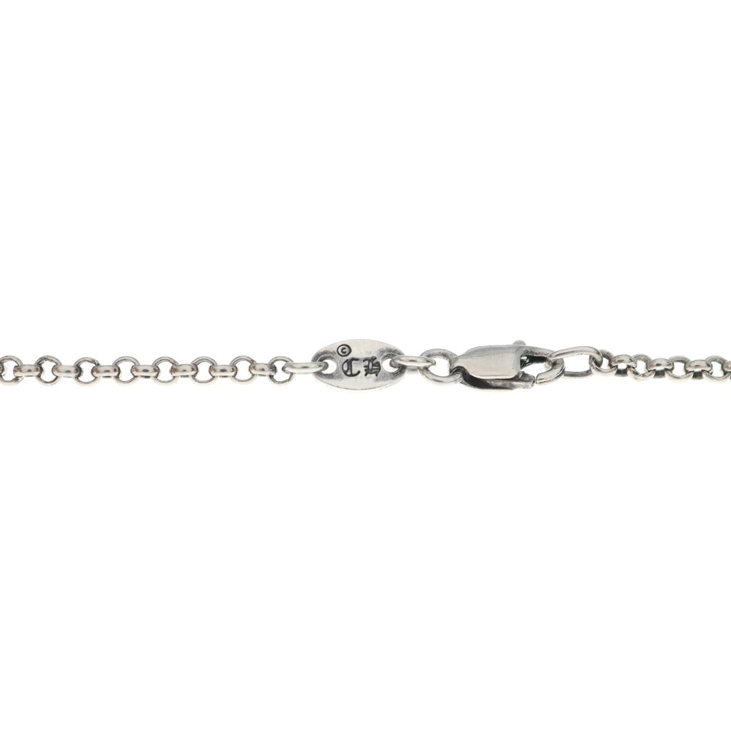 CHROME HEARTS(クロムハーツ) NECKCHAIN R18 ロールチェーンネックレス 18inch シルバー BCA083