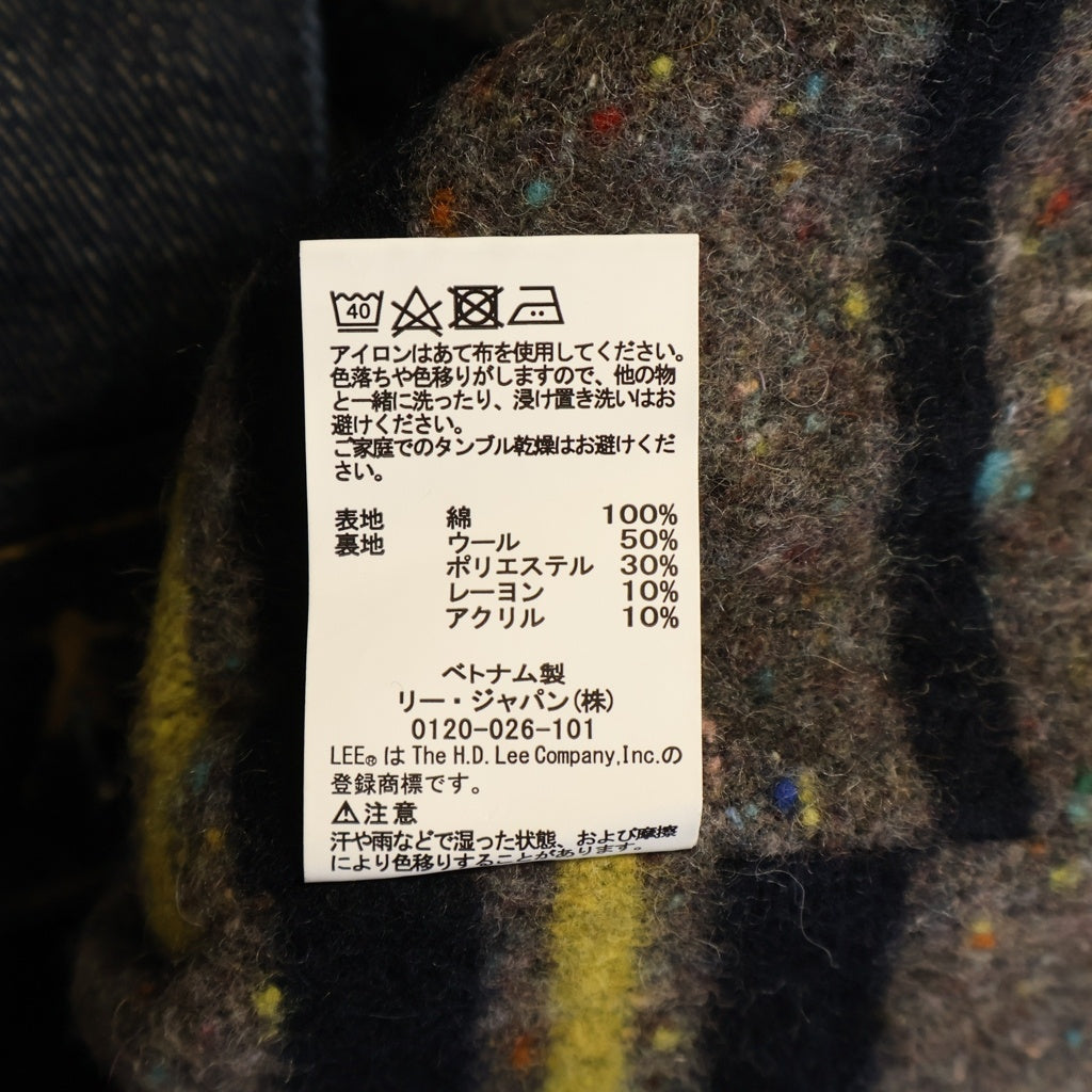 LEE(リー) STORM RIDER Denim Jacket ストームライダー デニムジャケット 裏地ブランケット インディゴ