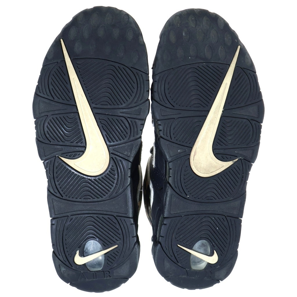 NIKE(ナイキ) AIR MORE UP TEMPO 96 QS SU19 エアモアアップテンポブラックカモ ハイカットスニーカー US8/26.0cm ブラック/カモ CJ6122-001