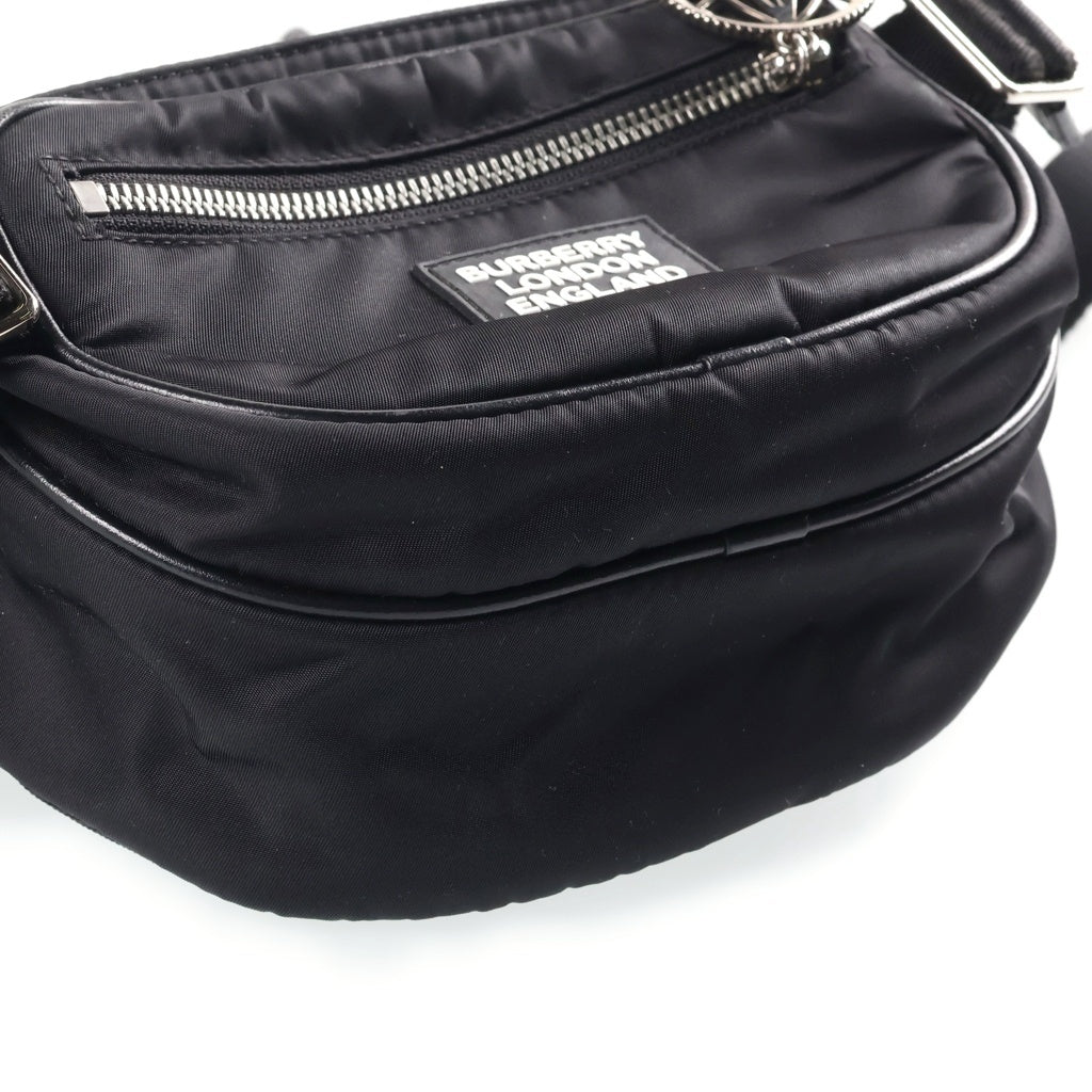 BURBERRY(バーバリー) Nylon Cannin Pack BodyBag ナイロン ボディバッグ ブラック 8028242