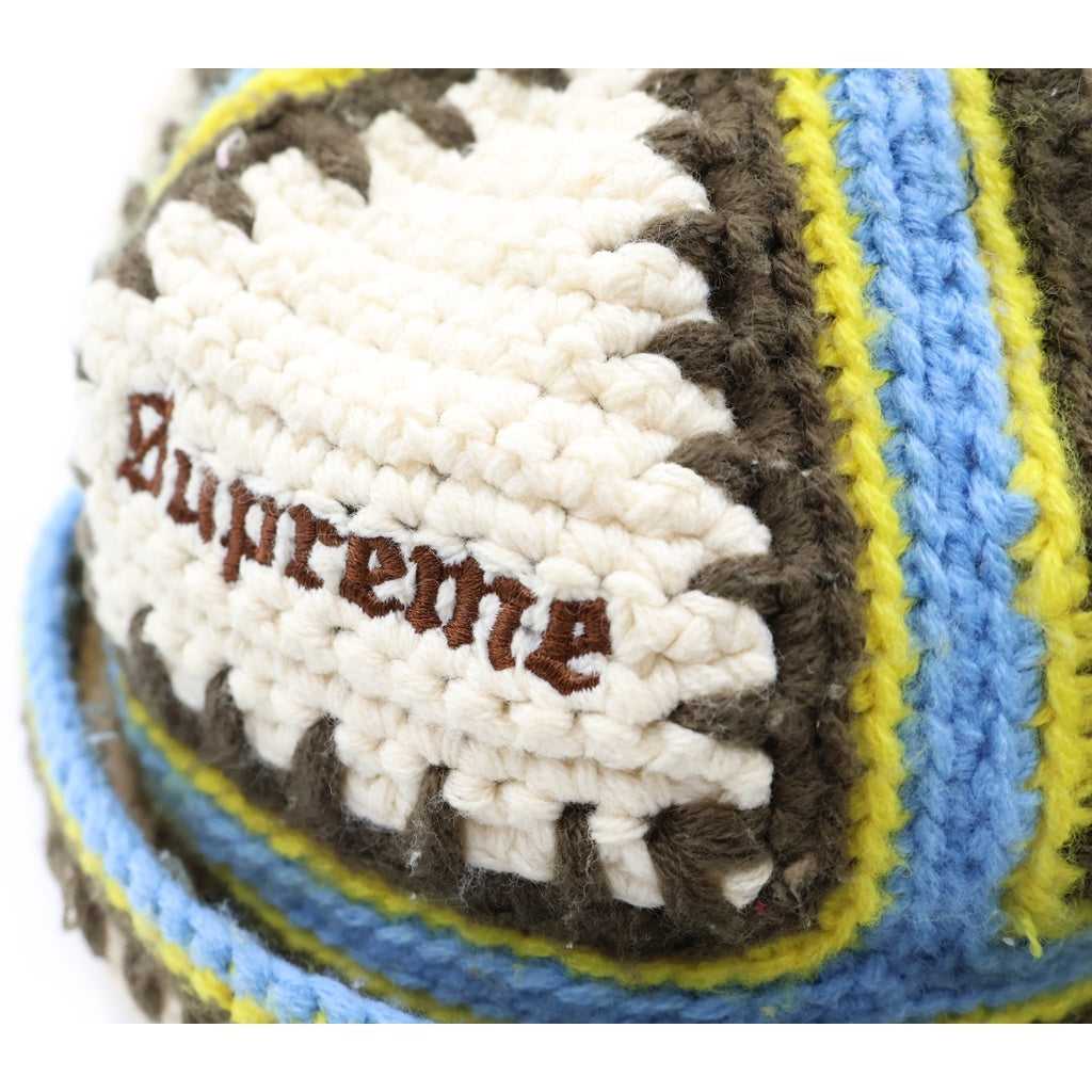 SUPREME(シュプリーム) 23SS Crochet Edge Bell Hat クラッシュハット 帽子 アイボリー レディース