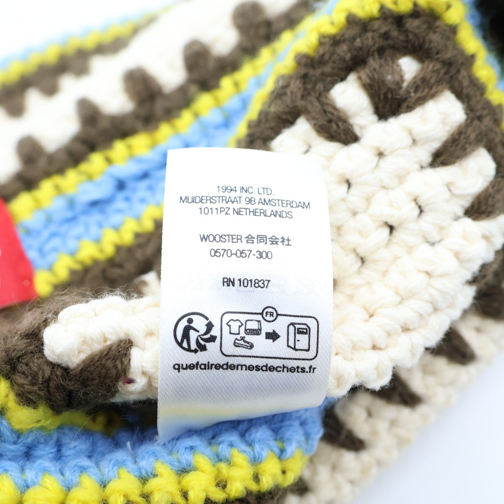 SUPREME(シュプリーム) 23SS Crochet Edge Bell Hat クラッシュハット 帽子 アイボリー レディース