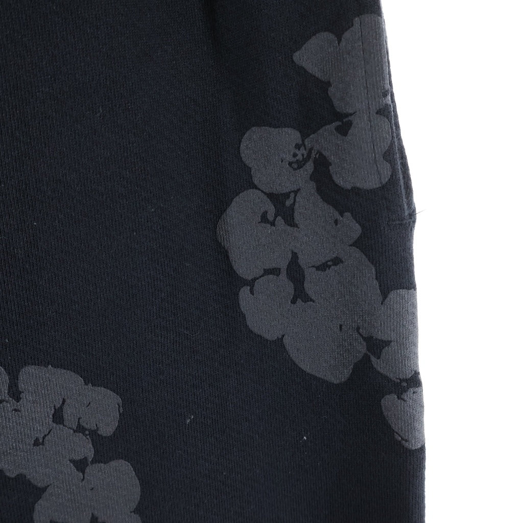 DENIM TEARS(デニムティアーズ) The Cotton Wreath Sweat Pants コットンリース スウェットパンツ ブラック