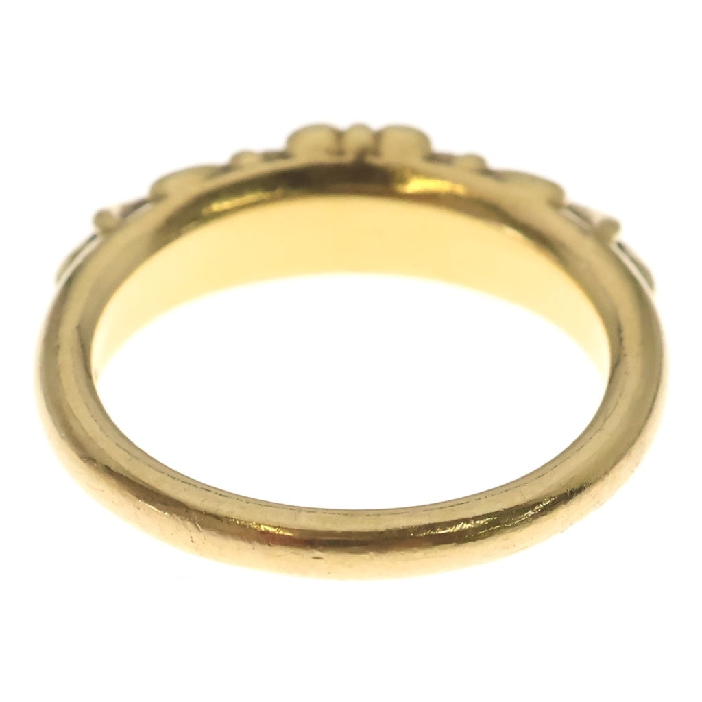 CHROME HEARTS(クロムハーツ) 22K BABYCLSC ベイビークラシック フローラルクロスリング ゴールド BCA391 レディース