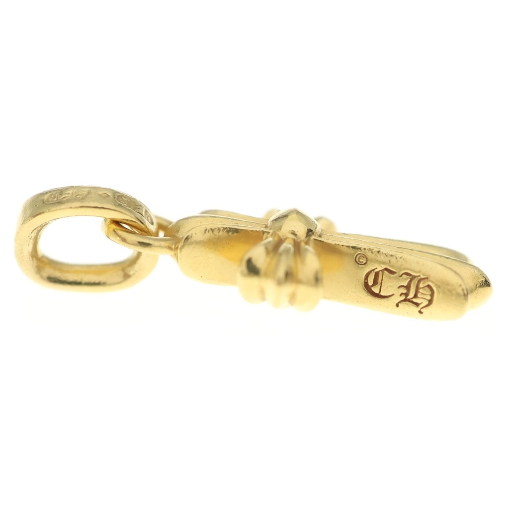 CHROME HEARTS(クロムハーツ) 22K CRS BBYFAT ベイビーファットクロス ペンダントトップ ゴールドBCA037