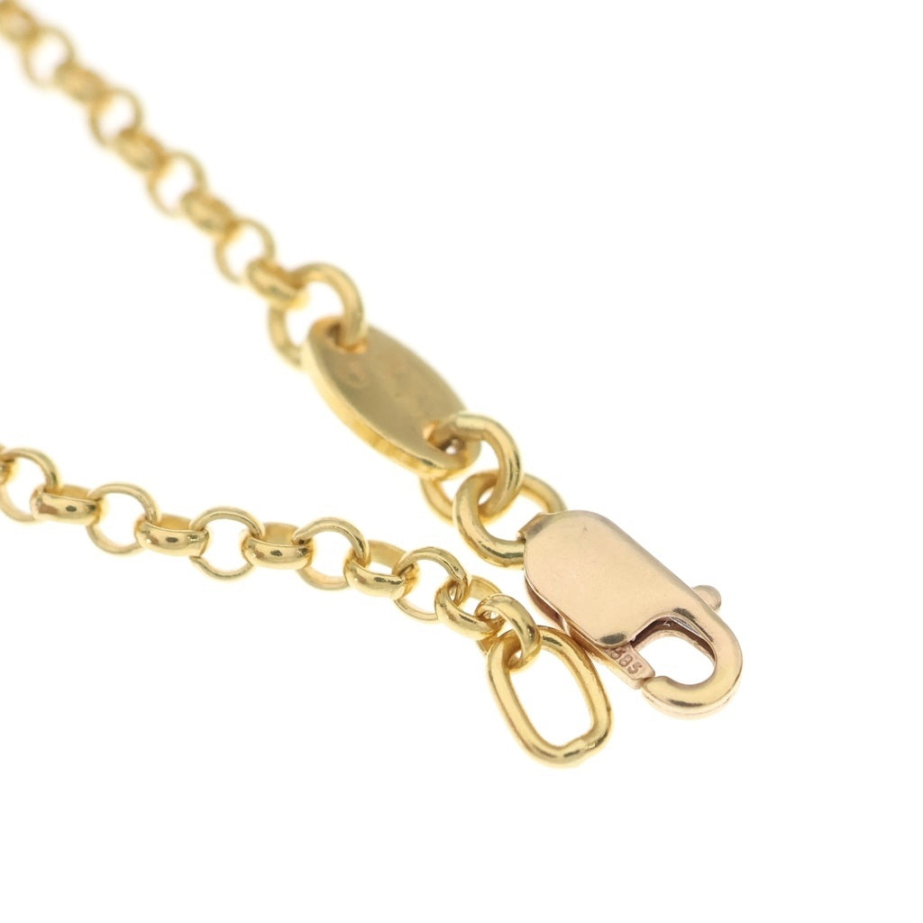 CHROME HEARTS(クロムハーツ) 22K NECKCHAIN R20 ロールチェーンネックレス 20inch ゴールド BCA011
