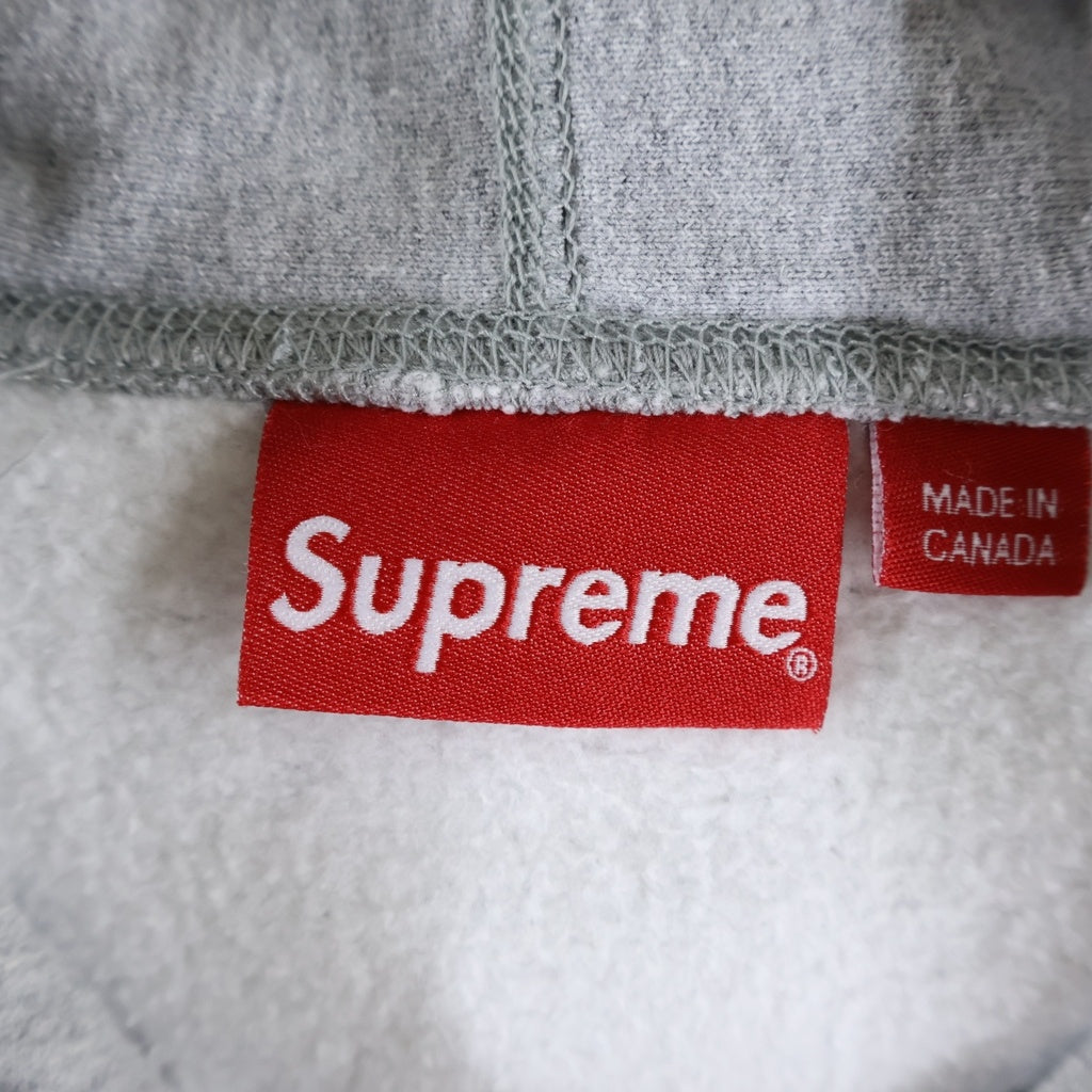SUPREME(シュプリーム) 19AW Bandana Box Logo Hooded Sweatshirt バンダナ ボックスロゴ プルオーバーパーカー グレー