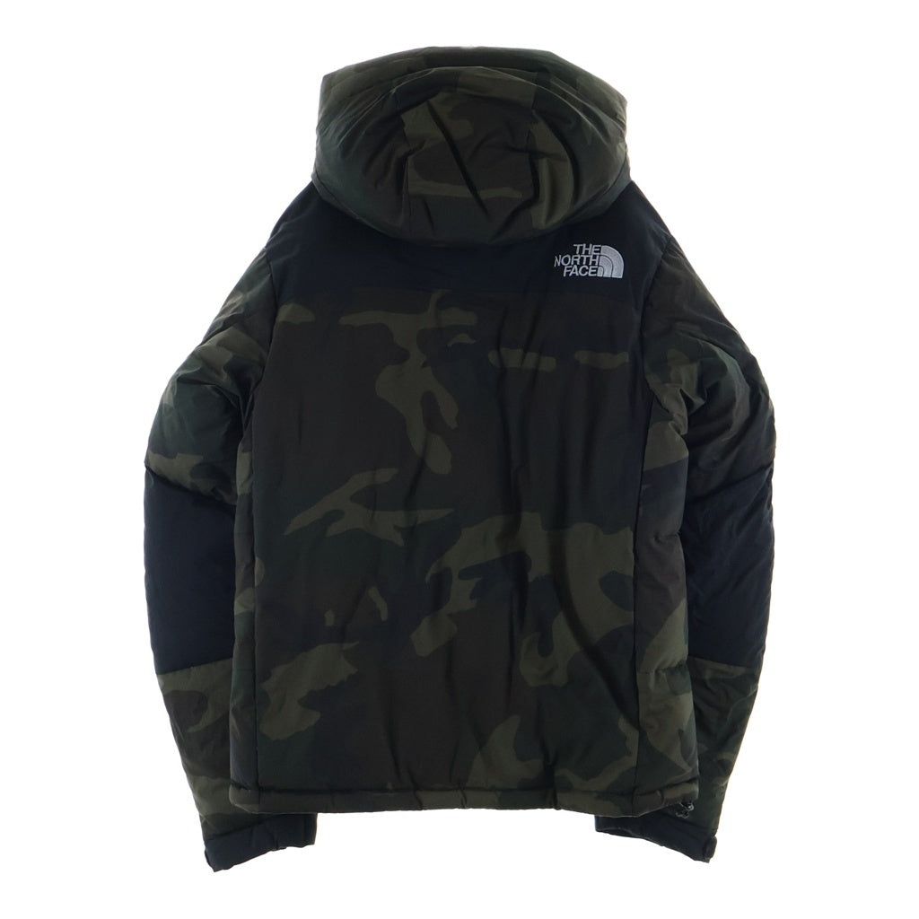 THE NORTH FACE(ザノースフェイス) カモフラ 迷彩総柄 ノベルティ バルトロライト ダウンジャケット カーキ ND91720