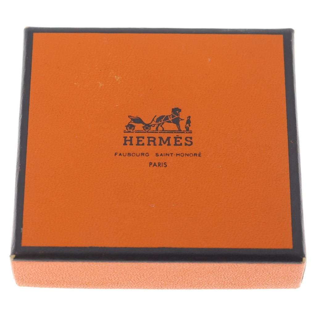 HERMES(エルメス) ジャンボ レザー シルバー ブレスレット ブラウン/シルバー レディース