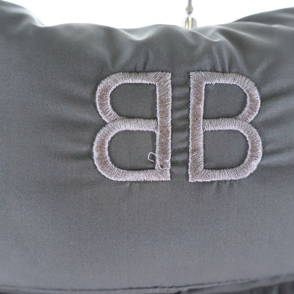 BALENCIAGA(バレンシアガ) 21AW PUFFER JACKET BB パファージャケット ダウンジャケット ブラック 642228