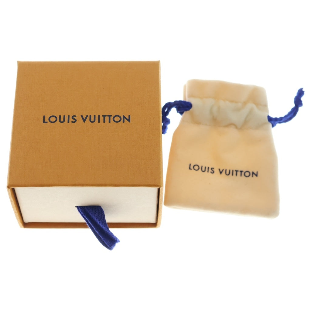 LOUIS VUITTON(ルイヴィトン) シングル ミニモノグラム チェーン ピアス M02227 シルバー