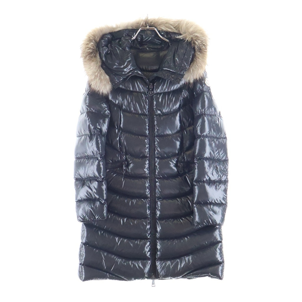 MONCLER(モンクレール) APHIA DOWN COAT ダウンコート リアルファー フード付き ブラック B20934989225 68950 レディース