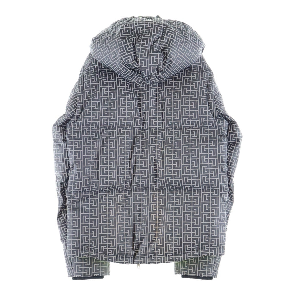 BALMAIN(バルマン) Down Jacket ダウンジャケット ダウンベスト ロゴ 4ポケット 2way 切り離し式 ブラック/イエロー TP045X193