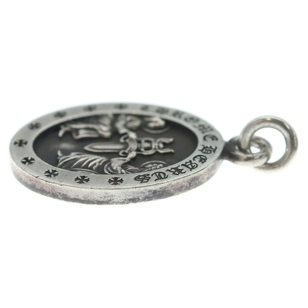 CHROME HEARTS(クロムハーツ) ANGEL MEDAL OVAL オーバルエンジェルメダル ペンダントトップ シルバー BCA207