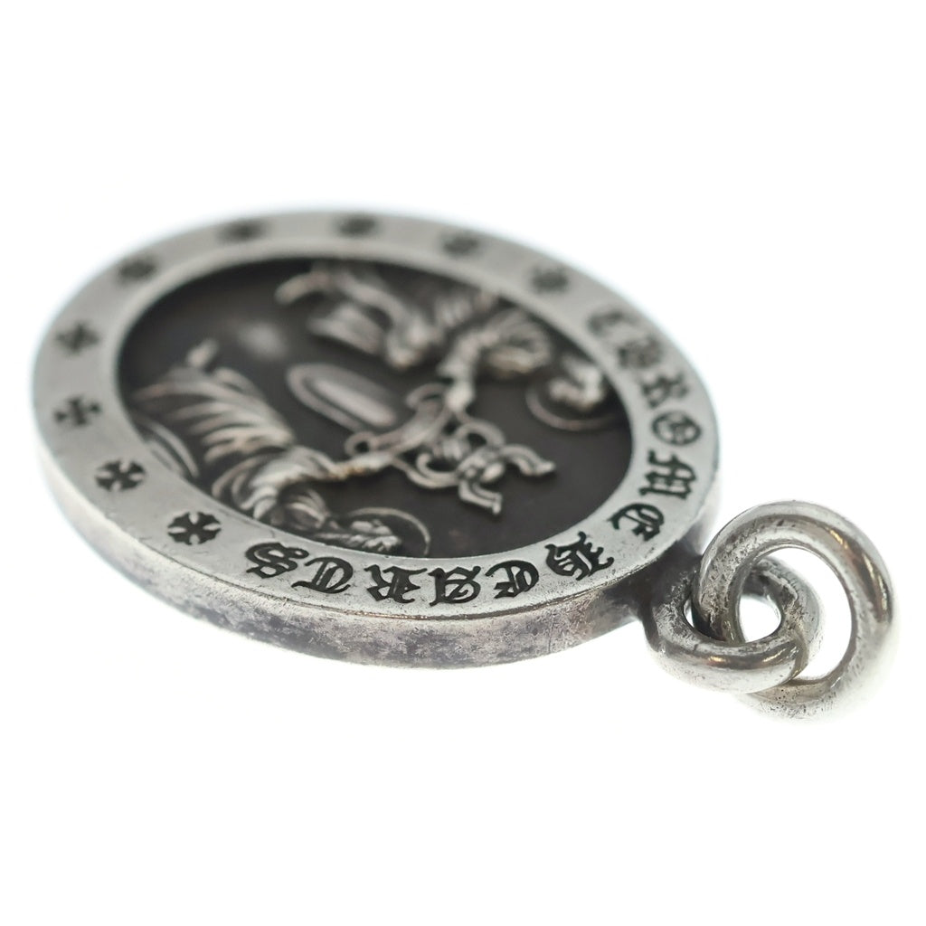 CHROME HEARTS(クロムハーツ) ANGEL MEDAL OVAL オーバルエンジェルメダル ペンダントトップ シルバー BCA207