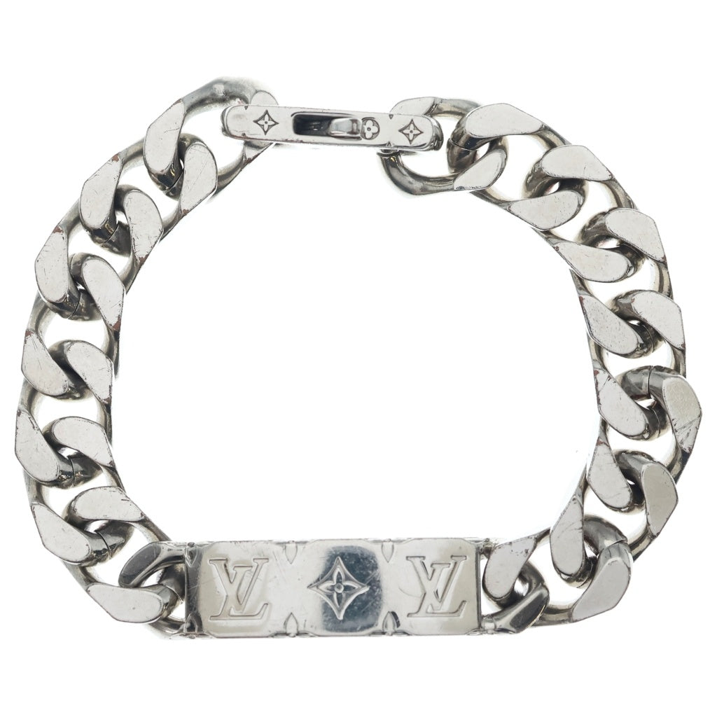 LOUIS VUITTON(ルイヴィトン) モノグラム チェーンブレスレット シルバー M00855 レディース