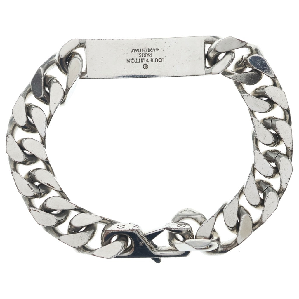 LOUIS VUITTON(ルイヴィトン) モノグラム チェーンブレスレット シルバー M00855 レディース