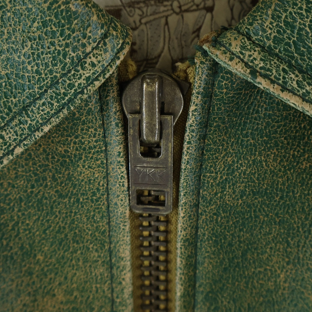 AVIREX(アヴィレックス) American Classic Flight Jacket アメリカンクラシック フライトレザー ジャケット グリーン