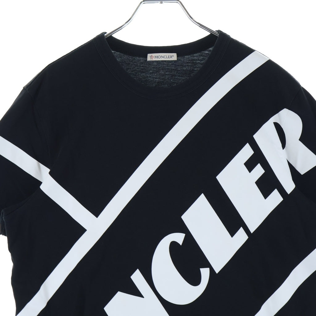 MONCLER(モンクレール) 20SS MAGLIA T-SHIRT フロントプリント 半袖Tシャツ カットソー ホワイト F10918C70610