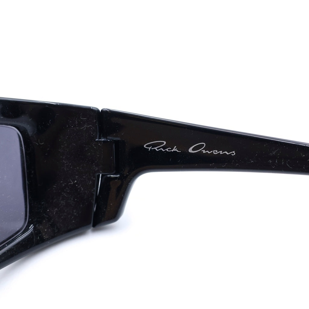 Rick Owens(リックオウエンス) RICK NERO セルロイド サングラス メガネ アイウェア ブラック 57□15-140