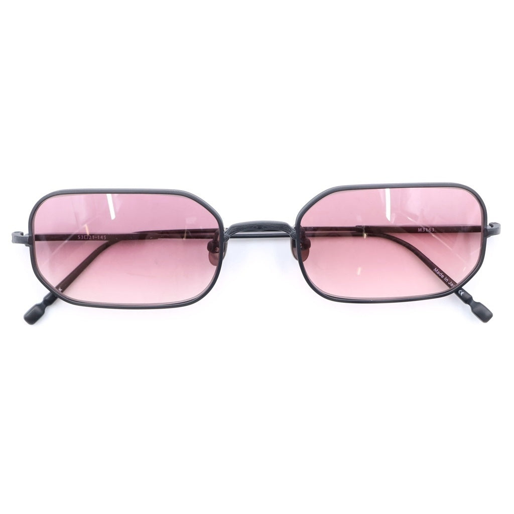 MATSUDA EYEWEAR(マツダアイウェア) Geometric Frame ジオメトリックフレーム サングラス メガネ アイウェア ブラック/パープル 53□21-145 M3163