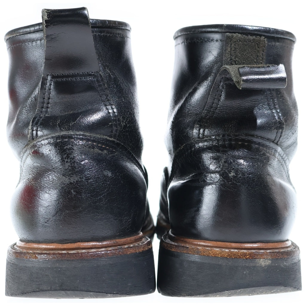 RED WING(レッド ウイング) LINEMAN ラインマン ハイカットレザーブーツ ブラック US7 1/2 2934