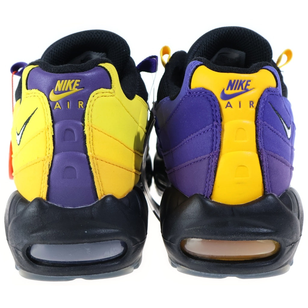 NIKE(ナイキ) AIR MAX 95 NRG LEBRON エアマックス95 エナジー レブロン ローカット スニーカー イエロー/パープル US8.5/26.5cm CZ3624-001
