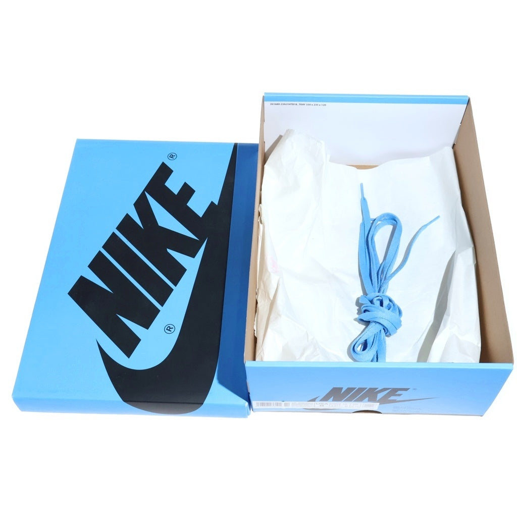 NIKE(ナイキ) AIR JORDAN 1 RETRO HIGH OG UNIVERSITY BLUEUNC TOE エアジョーダン1 レトロ ユニバーシティブルー UNC ハイカットスニーカー ブルー/ホワイト US9/27cm DZ5485-400