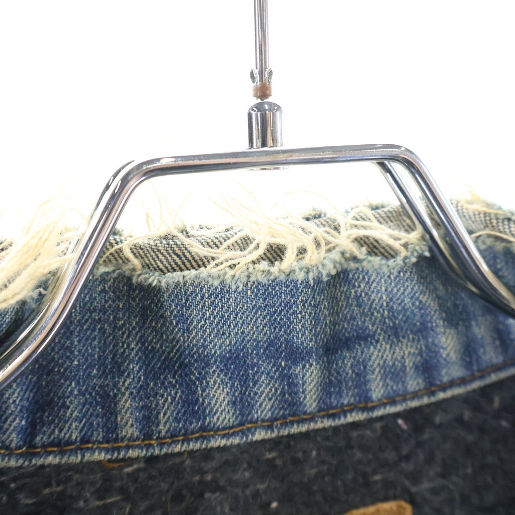 Levi's(リーバイス) 70s~80s VINTAGE 70505-0317 ヴィンテージ スモールE 4th ブランケット付 ボタン裏525 デニム ジャケット インディゴ
