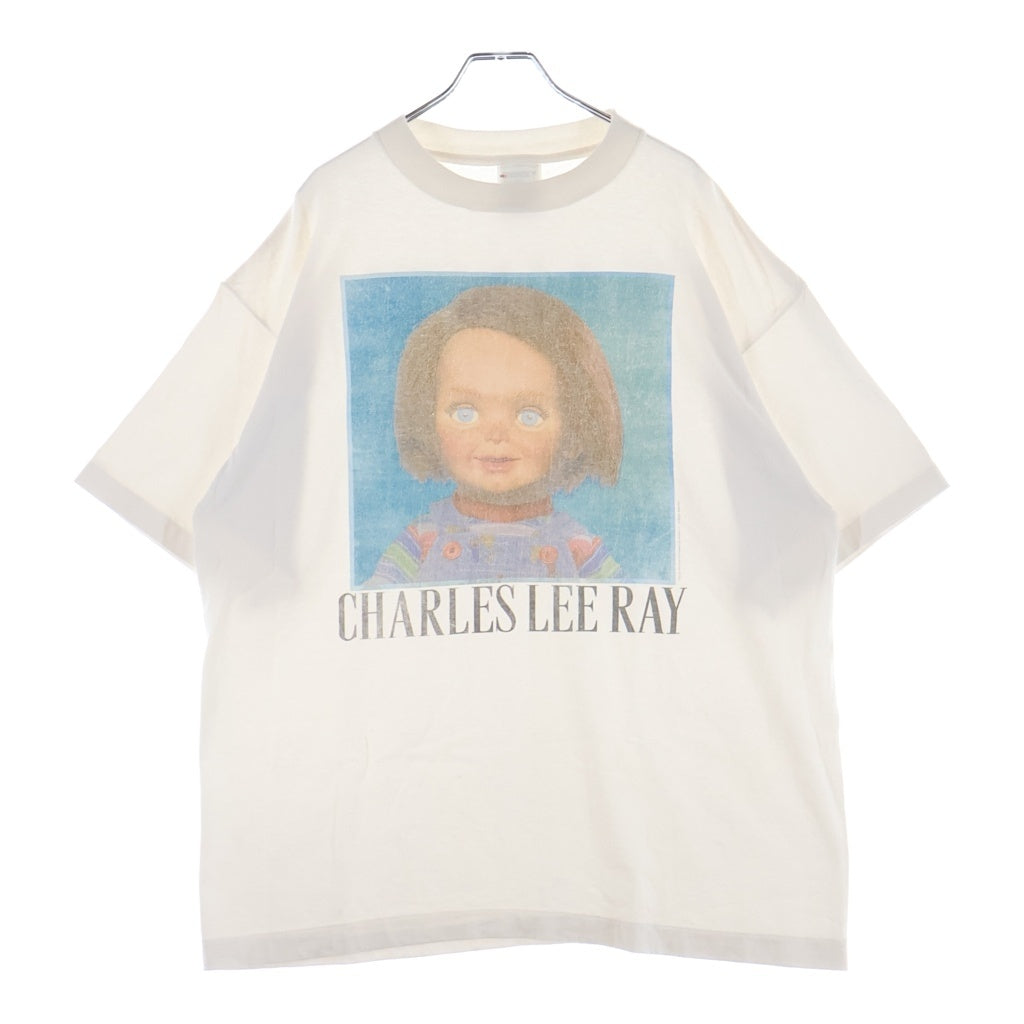 SAINT MICHAEL(セントマイケル) 26AW CKY_SS T-SHIRT/SAINT/WHITE CHUCKY チャッキー プリント半袖Tシャツ カットソー ホワイト SM-MK1-0000-C68