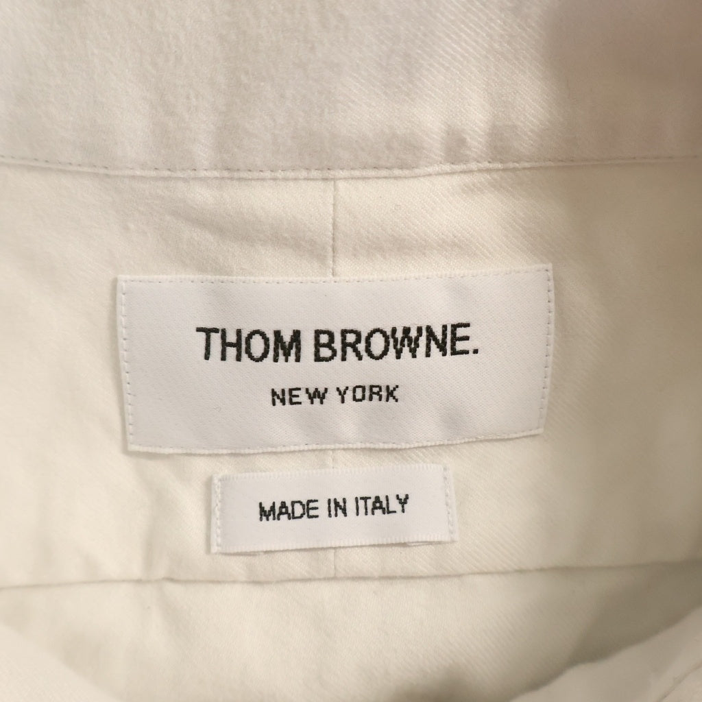 THOM BROWNE(トムブラウン) 4BAR L/S SHIRT オックスフォード 長袖シャツ ホワイト MWL272A-05245100
